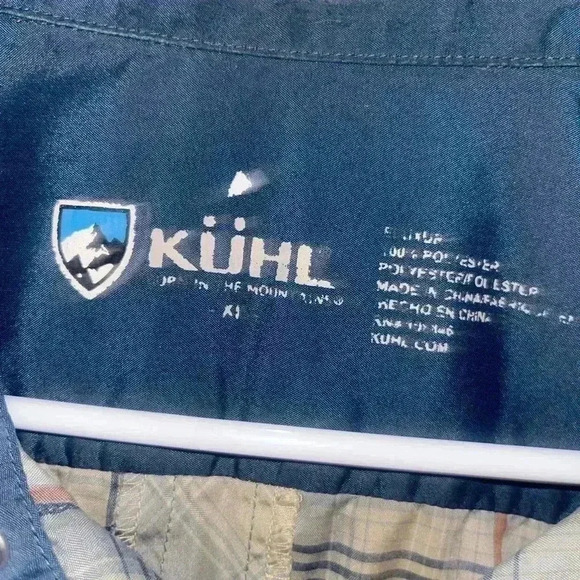 Kuhl Eluxur Snap Up mens Short Sleeve Shirt - Picture 4 of 4